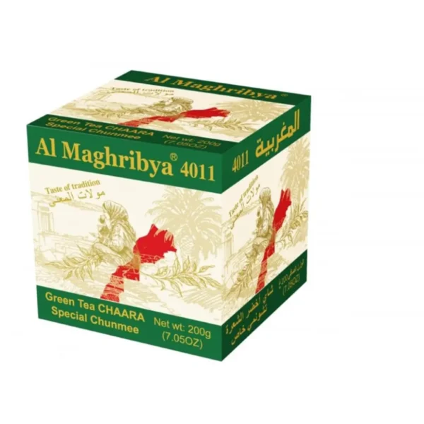 Al Maghribya Green Tea Leafs Al Chaara 4011 50x200g