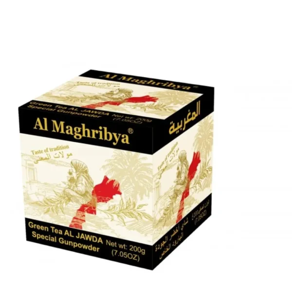 Al Maghribya Green Tea Gunpowder 50x200g Al Jawda