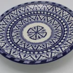 Decorated cerami plates 40cm
