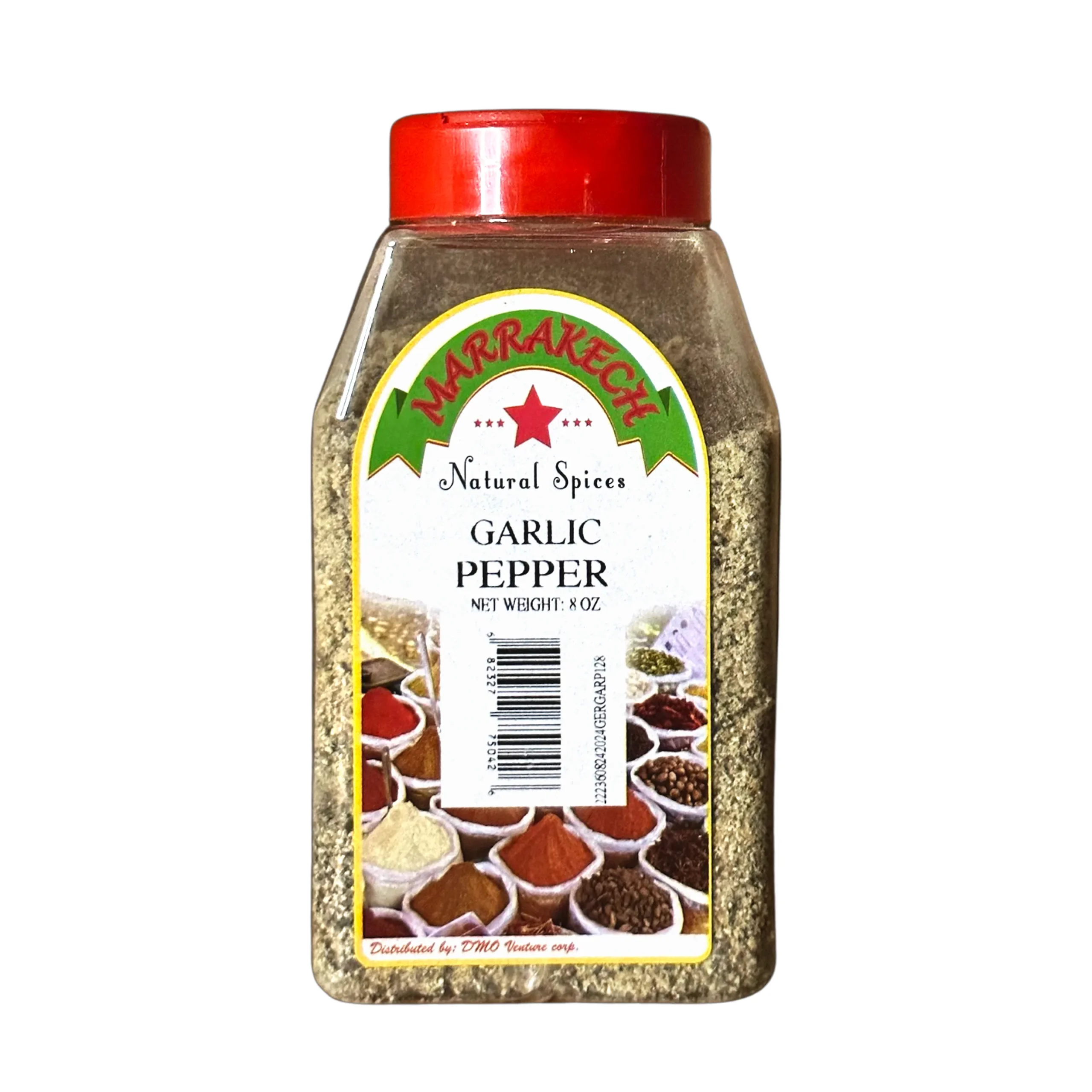 marrakech garlic pepper 8 oz..webp Marrakech Garlic Pepper 8 oz - Image 1