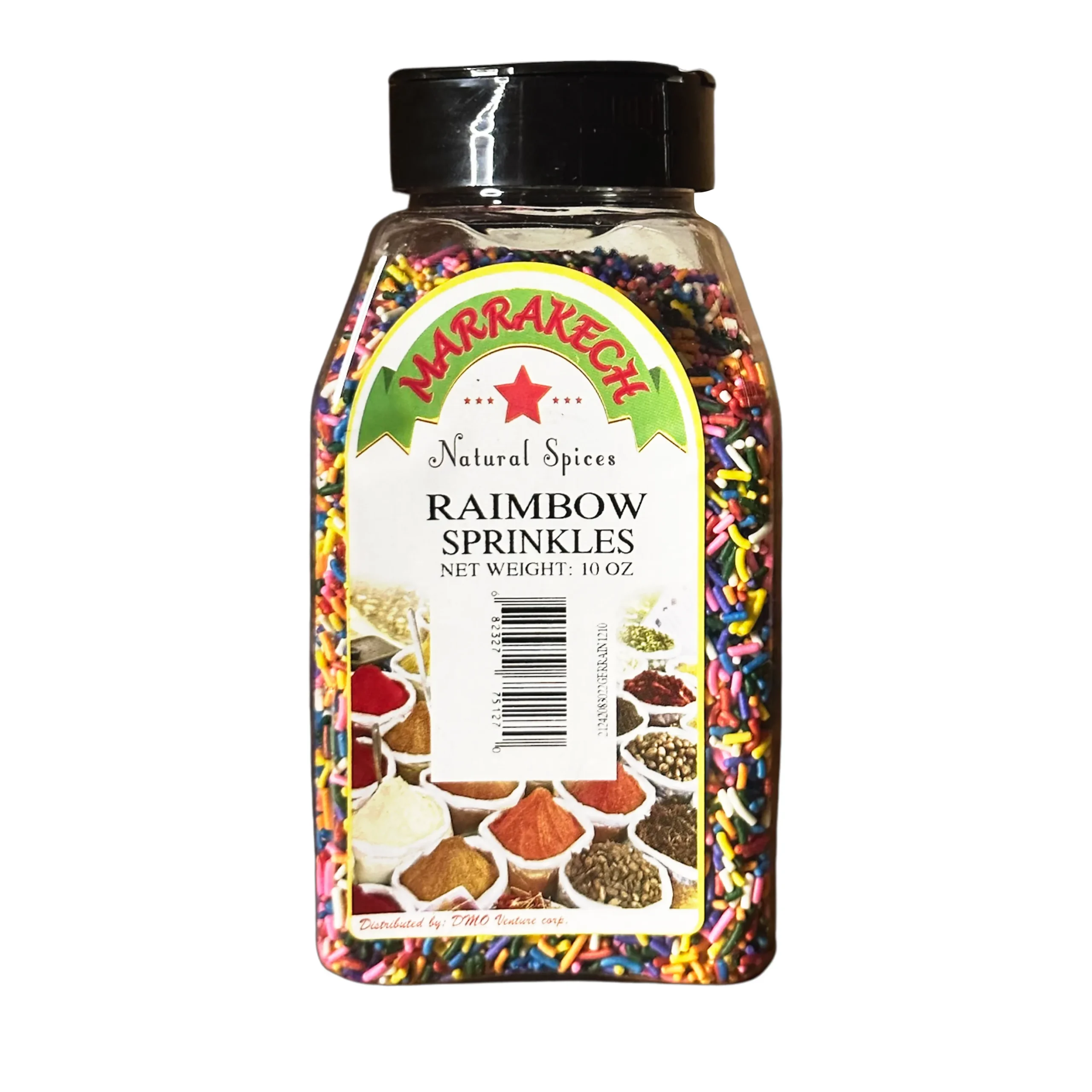 marrakech raimbow sprinkles 10 oz..webp Marrakech Raimbow Sprinkles 10 oz - Image 1