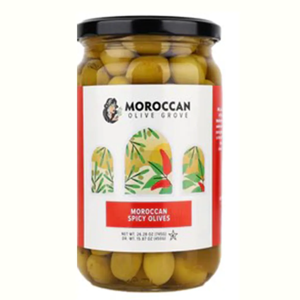 moroccan spicy olives 26.28oz..webp Moroccan Spicy Olives 26.28oz - Image 1
