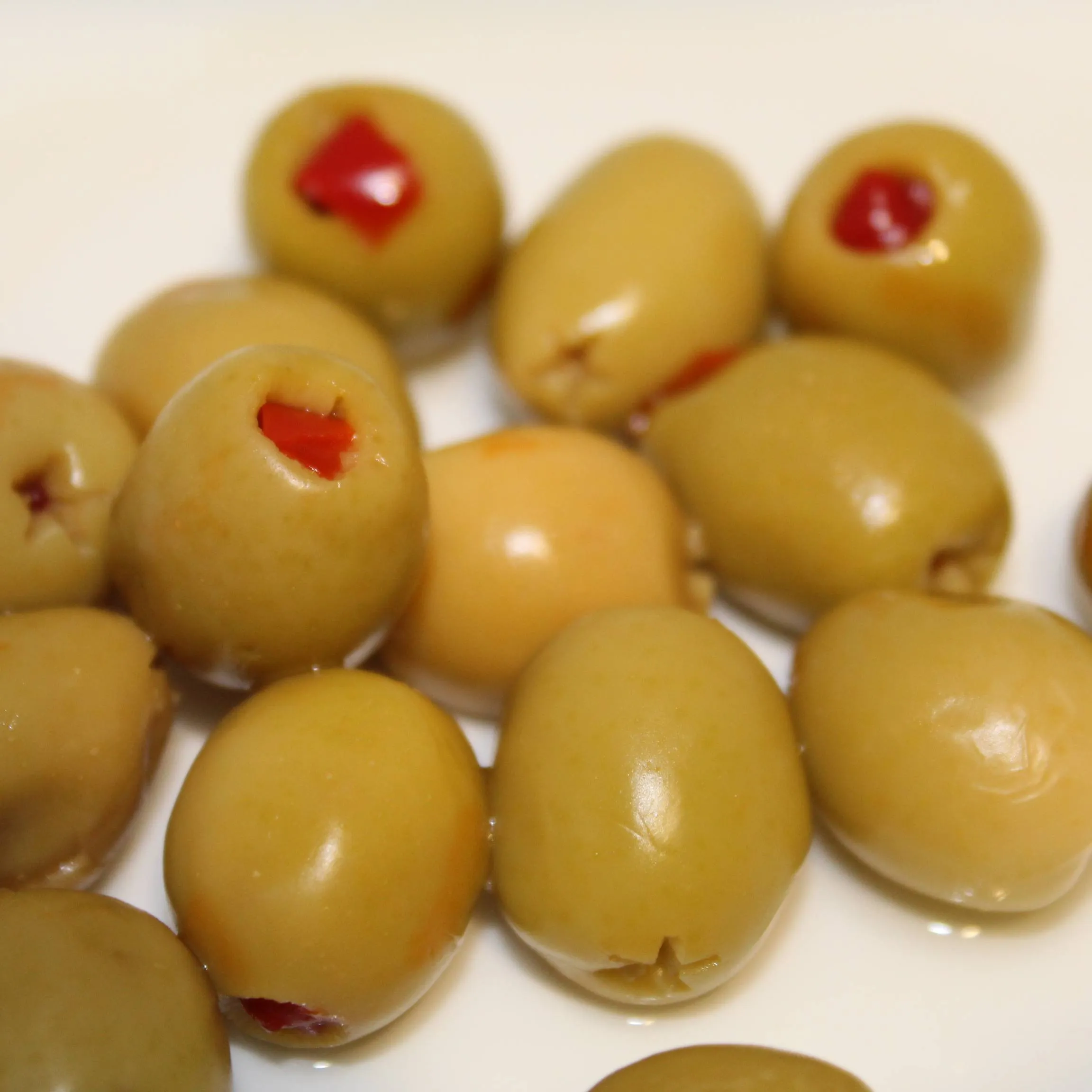 stuffed green olives 2x10lbs..webp Stuffed Green Olives 2x10lbs - Image 1