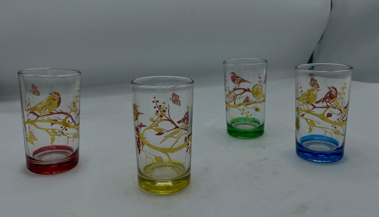 TEACUPS ZAMAN 12 PCS GOLD DESIGN - Image 1